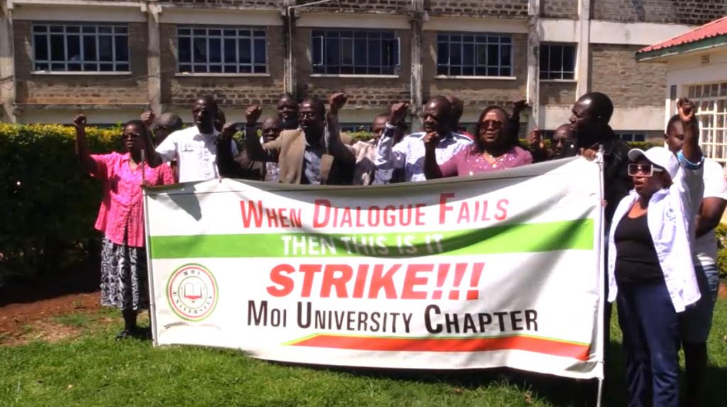 Wahadhiri wa vyuo vikuu vya umma nchini waendeleza mgomo