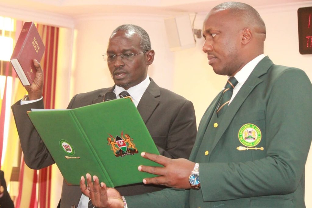 JOHN LORIONOKOU ATEULIWA KAMA MSAJILI MKUU WA VYAMA VYA KISIASA NCHINI.