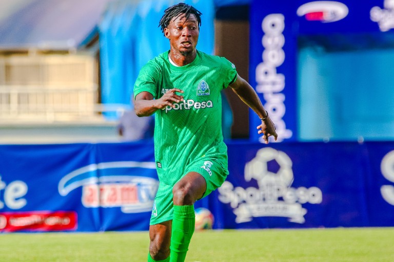 MIDFIELDER WA GOR MAHIA MORRISON AKIMBIZWA HOSPITALINI BAADA YA KUHUSIKA KWENYE AJALI.