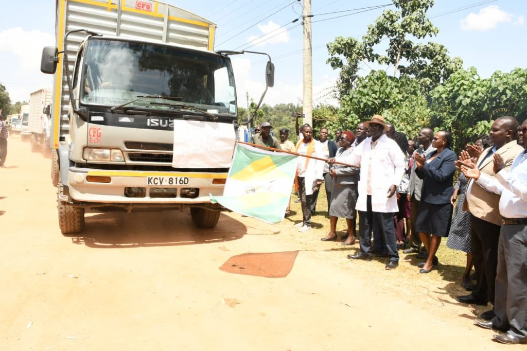 GAVANA WA KAUNTI YA POKOT MAGHARIBI AZINDUA USAMBAZAJI WA VIFAA VYA MATIBABU VYA THAMANI YA SHILINGI MILIONI 75
