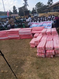 WANAFUNZI KAUNTI YA POKOT MAGHARIBI WANUFAIKA NA BASARI YA SHILINGI MILIONI 4.6 PAMOJA NA SODO