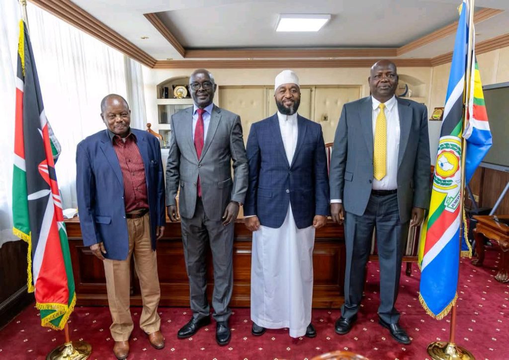 VIONGOZI KAUNTI YA POKOT MAGHARIBI WAZURU AFISI YA WAZIRI WA MADINI