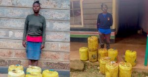 Read more about the article TWO ARRESTED AS POLICE SEIZE 280 LITRES OF ILLICIT BREW IN THARAKA NITHI AND MACHAKOS
