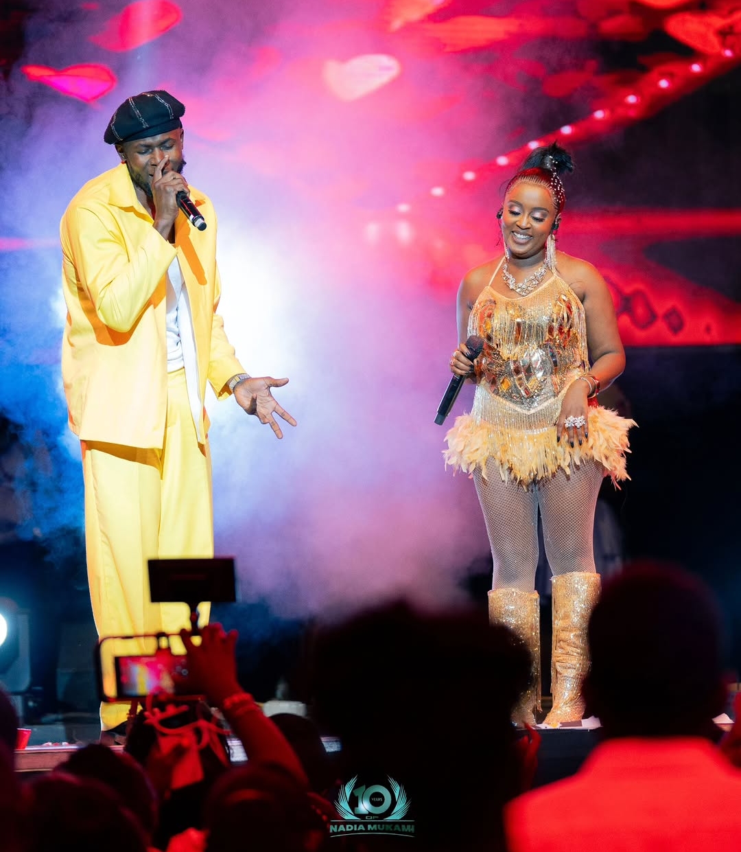 You are currently viewing Nadia Mukami Confirms Arrow Bwoy’s Surprise Appearance Was Not Planned