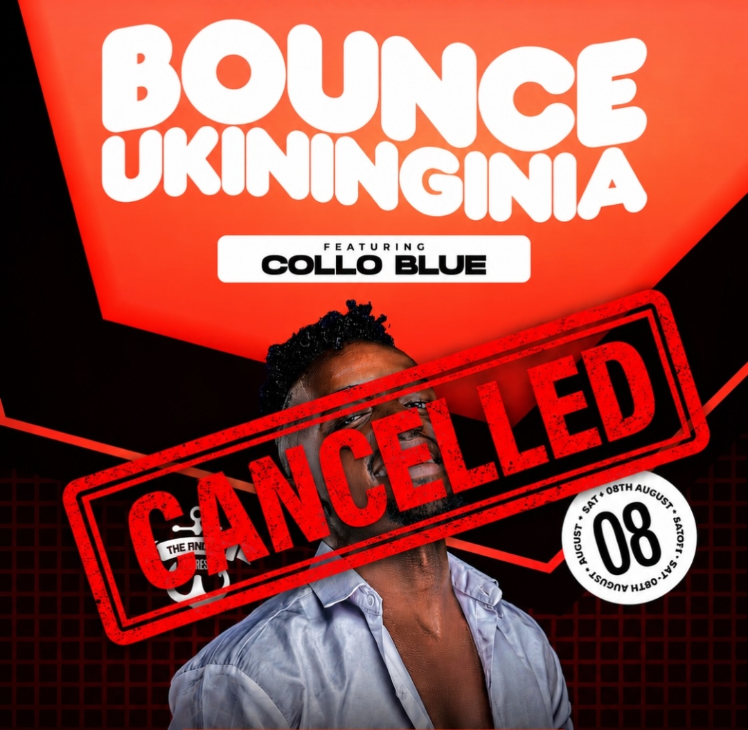 You are currently viewing COLLO BLUE CANCELS NAIROBI SHOW AFTER DISAGREEMENT WITH CLUB PROMOTER