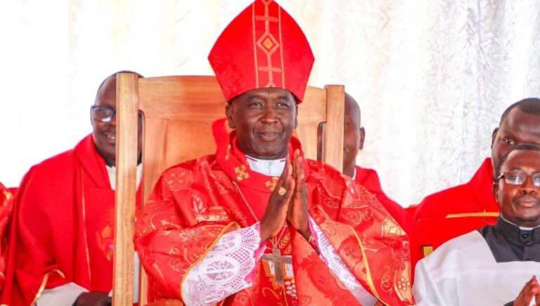 You are currently viewing ARCHBISHOP DOMINIC KIMENGICH ASKS POLITICIANS TO LEAD THE FIGHT AGAINST GOONISM
