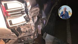 Read more about the article KITUTU MASABA MP GISAIRO SURVIVES NIGHT CRASH AS QUESTIONS EMERGE OVER GOVERNMENT VEHICLE AT SCENE