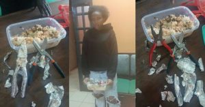 Read more about the article WOMAN ARRESTED AFTER HIDING PLIERS AND SHEARS IN PLATE OF RICE TO HELP TIKTOK GANG SUSPECTS ESCAPE