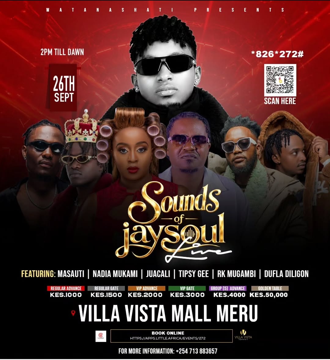 You are currently viewing ALL ROADS LEAD TO MERU THIS SATURDAY AS JAYSOUL HIGHPITCH HEADLINES ‘SOUNDS OF JAYSOUL’ CONCERT