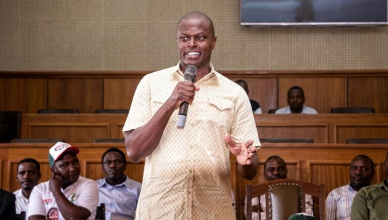 You are currently viewing NDINDI NYORO ACCUSES RUTO OF USING PUBLIC ASSETS FOR PERSONAL BUSINESS INTERESTS