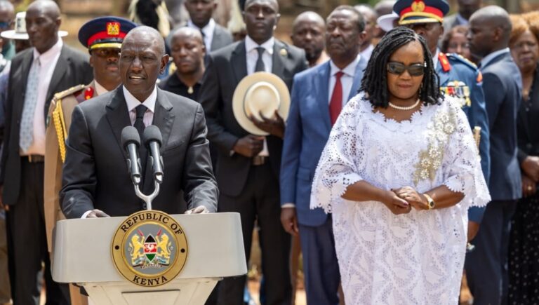 You are currently viewing PRESIDENT RUTO LAUNCHES RAILA ODINGA MAUSOLEUM AT KANG’O KA JARAMOGI