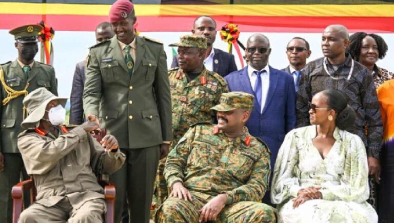 You are currently viewing UGANDAN PRESIDENT MUSEVENI’S GRANDSON, RUHAMYA KAINERUGABA HAS BEEN COMMISSIONED IN THE UGANDA PEOPLE’S DEFENCE FORCES (UPDF)